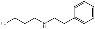 1-Propanol, 3-[(2-phenylethyl)amino]- Structure