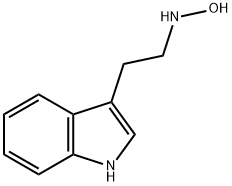 1H-Indole-3-ethanamine, N-hydroxy- 化学構造式