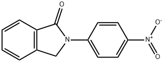 2-(4-nitrophenyl)isoindolin-1-one Structure