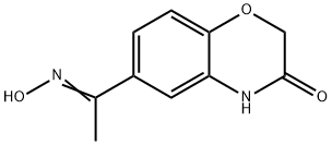 2H-1,4-Benzoxazin-3(4H)-one, 6-[1-(hydroxyimino)ethyl]-,477312-20-2,结构式