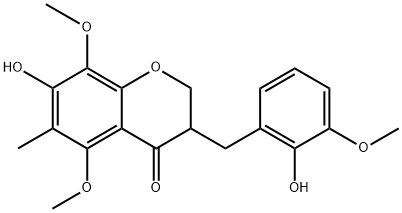 RubiadinOphiopogonanone F Struktur