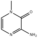 2(1H)-Pyrazinone, 3-amino-1-methyl- Struktur
