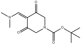 1,1-dimethylethyl 4-[(dimethylamino)methyle Structure