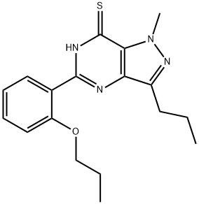 479074-08-3 7H-Pyrazolo[4,3-d]pyrimidine-7-thione, 1,6-dihydro-1-methyl-5-(2-propoxyphenyl)-3-propyl-