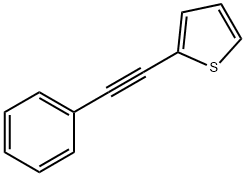 Thiophene, 2-(2-phenylethynyl)- Structure