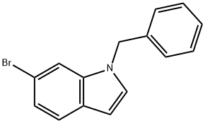 1-benzyl-6-bromo-1H-indole Structure
