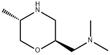 2-Morpholinemethanamine,N,N,5-trimethyl-,(2S,5S)- Structure