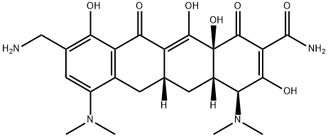 9-(AMinoMethyl)Minocycline 化学構造式