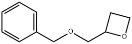 2-[2-(ベンジルオキシ)エチル]オキセタン 化学構造式