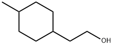 Cyclohexaneethanol, 4-methyl- Struktur