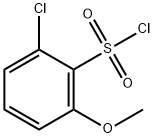 2-氯-6-甲氧基苯磺酰氯,491850-54-5,结构式