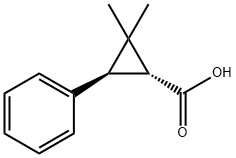 trans-2，2-dimethyl-3-phenylcyclopropane-1-carboxylic acid|trans-2，2-dimethyl-3-phenylcyclopropane-1-carboxylic acid