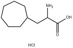 2-amino-3-cycloheptylpropanoic acid hydrochloride|2-氨基-3-环庚基丙酸盐酸盐