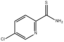 2-Pyridinecarbothioamide, 5-chloro- 化学構造式