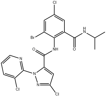 C19H15BrCl3N5O2 Structure