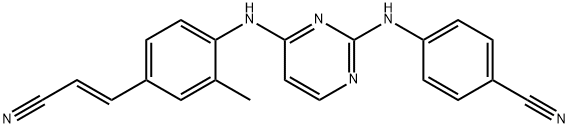 Rilpivirine Desmethyl impurity Structure