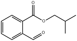 2-Methylpropyl 2-formylbenzoate Structure