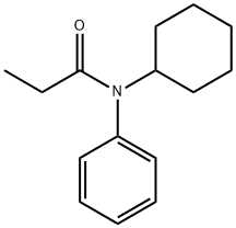 N-cyclohexyl-N-phenylpropanamide Structure