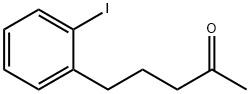 2-Pentanone, 5-(2-iodophenyl)- Structure