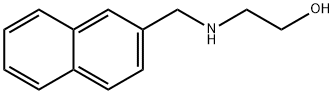 Ethanol, 2-[(2-naphthalenylmethyl)amino]- Struktur
