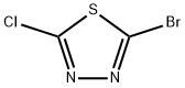 1,3,4-Thiadiazole, 2-bromo-5-chloro- Struktur