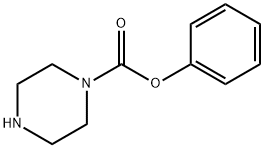 1-Piperazinecarboxylic acid, phenyl ester Structure