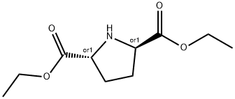 trans-Diethyl pyrrolidine-2,5-dicarboxylate Structure