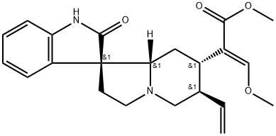 异去氢钩藤碱, 51014-29-0, 结构式