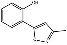 Phenol, 2-(3-methyl-5-isoxazolyl)- Structure