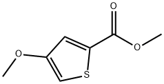 2-Thiophenecarboxylic acid, 4-methoxy-, methyl ester Structure