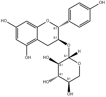 Afzelechin 3-O-xyloside 结构式