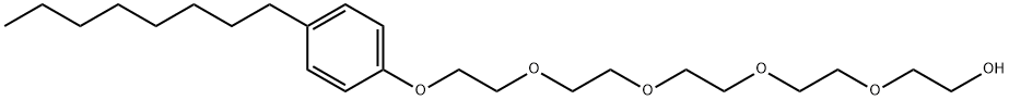 4-N-OCTYLPHENOL PENTAETHOXYLATE,51437-93-5,结构式