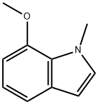 1H-Indole, 7-methoxy-1-methyl- Struktur