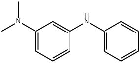 1,3-Benzenediamine, N1,N1-dimethyl-N3-phenyl- 化学構造式