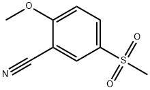 51572-43-1 2-methoxy-5-(methylsulfonyl)benzonitrile