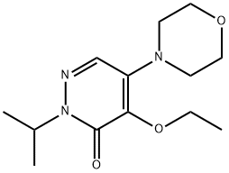 3(2H)-Pyridazinone, 4-ethoxy-2-(1-methylethyl)-5-(4-morpholinyl)-|