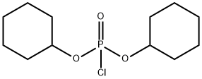 Phosphorochloridic acid, dicyclohexyl ester Structure