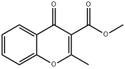 4H-1-Benzopyran-3-carboxylic acid, 2-methyl-4-oxo-, methyl ester