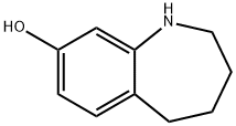 2,3,4,5-Tetrahydro-1H-benzo[b]azepin-8-ol Struktur