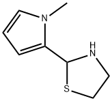 Thiazolidine, 2-(1-methyl-1H-pyrrol-2-yl)-,51859-79-1,结构式