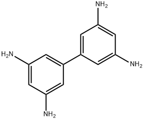 [1,1'-Biphenyl]-3,3',5,5'-tetramine Structure