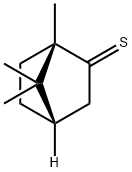 Bicyclo[2.2.1]heptane-2-thione, 1,7,7-trimethyl-, (1S,4S)- 化学構造式