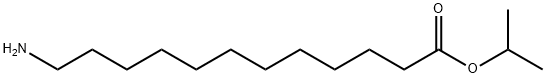 1-methylethyl ester -12-amino- Dodecanoic acid Struktur