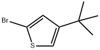 2-Bromo-4-(tert-butyl)thiophine Struktur