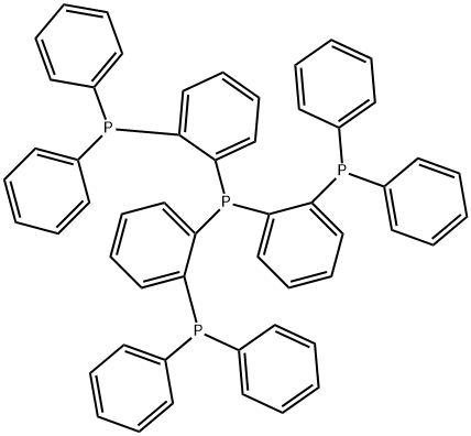 Phosphine, tris[2-(diphenylphosphino)phenyl]- 化学構造式