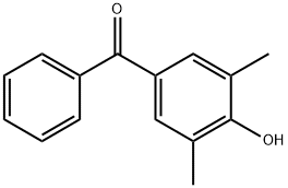 (4-羟基-3,5-二甲基苯基)苯基甲酮, 5336-56-1, 结构式