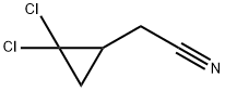 2-(2,2-dichlorocyclopropyl)acetonitrile Structure