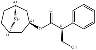 537-29-1 (S)-α-ヒドロキシメチルベンゼン酢酸(1R,5S)-8-アザビシクロ[3.2.1]オクタン-3α-イル
