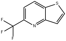 Thieno[3,2-b]pyridine, 5-(trifluoromethyl)- Structure