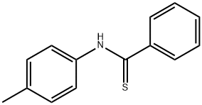 Benzenecarbothioamide, N-(4-methylphenyl)- 结构式